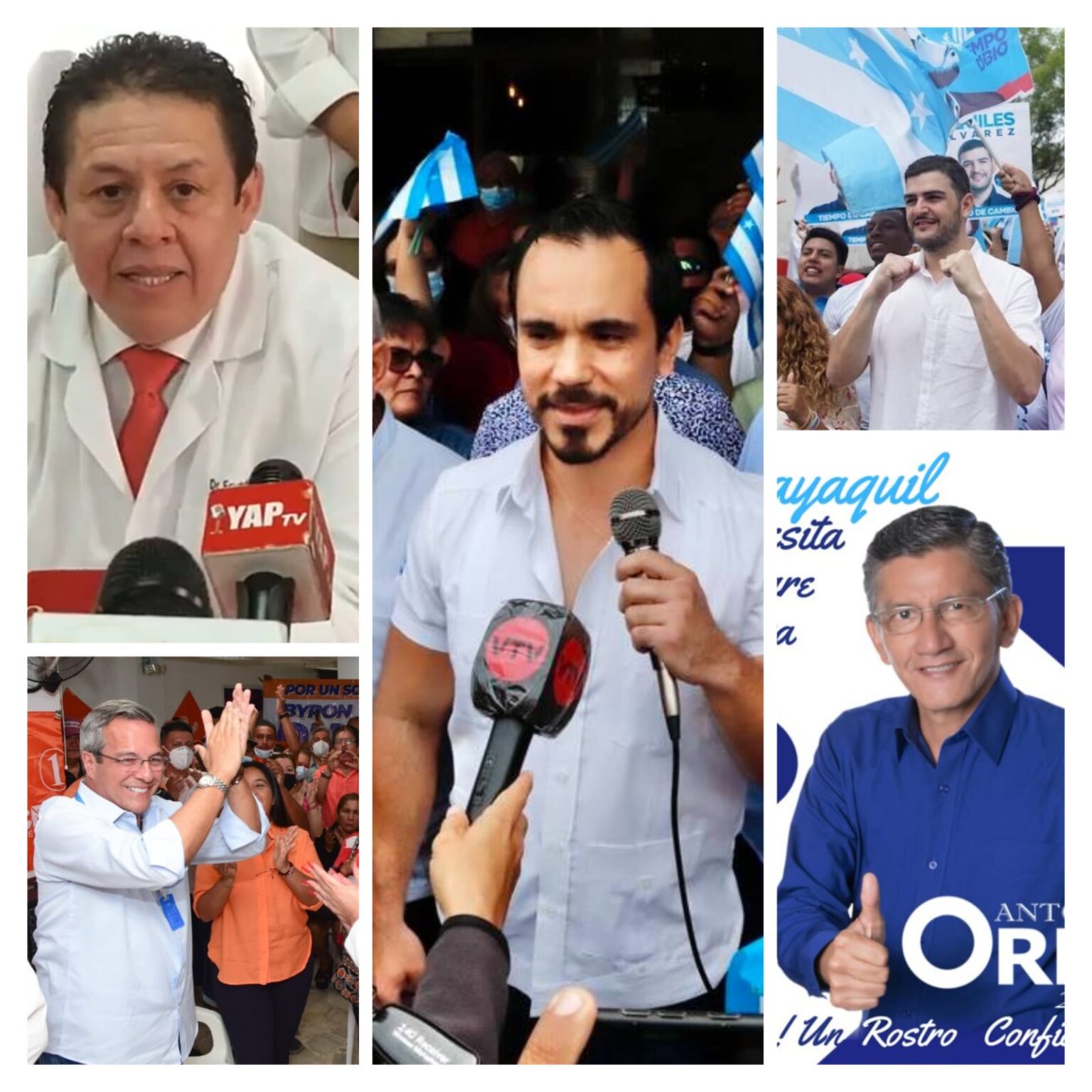 Ya se han oficializado de momento cinco candidatos a la Alcaldía de