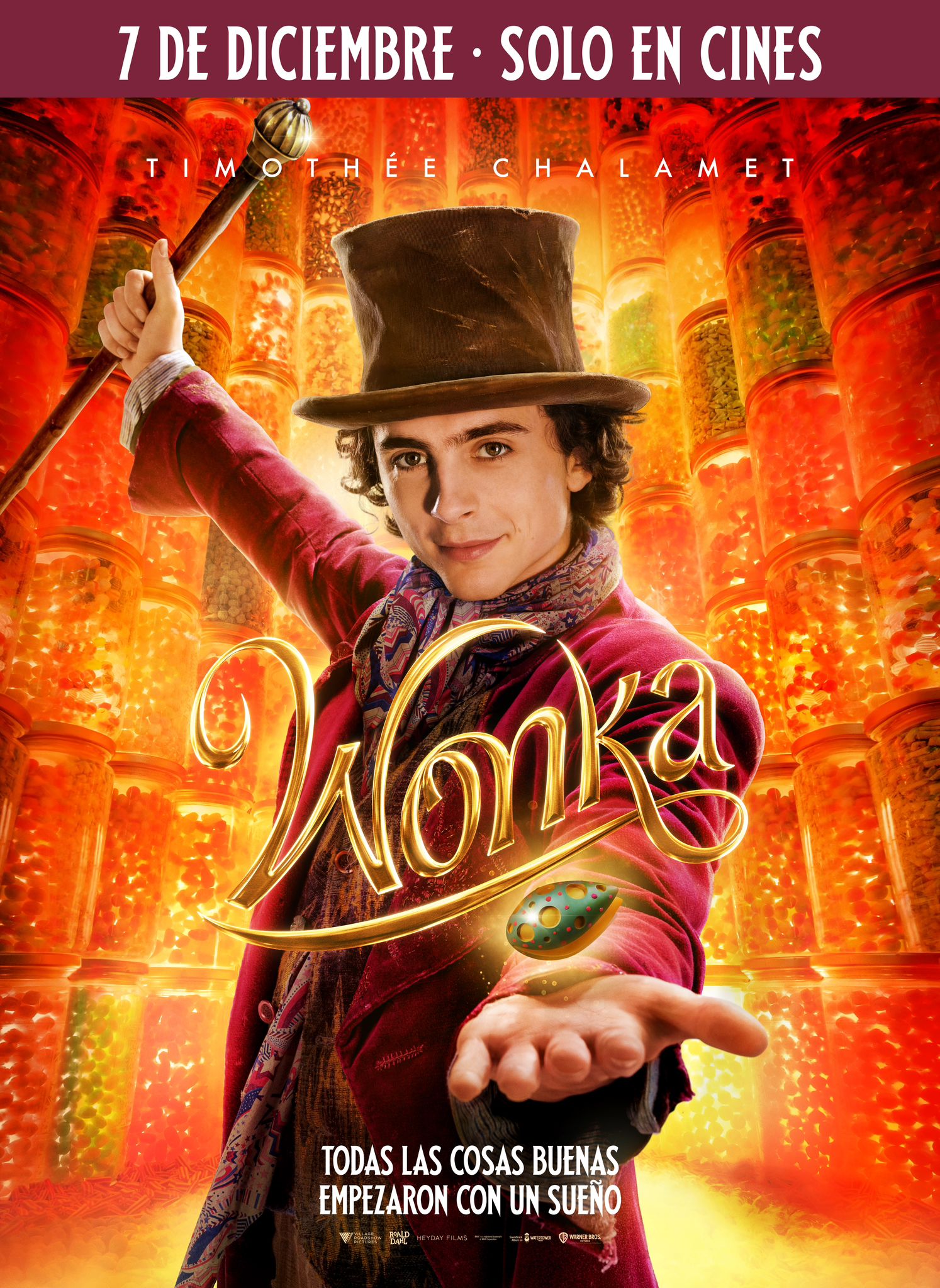 Wonka”: ¿cuándo se estrena la película protagonizada por Timothée
